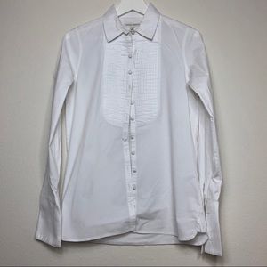 Banana Republic tuxedo shirt with french cuffs